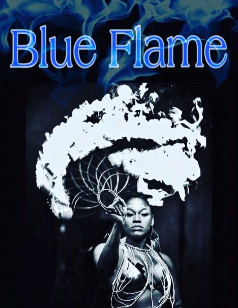 Aieshia Dickey aka Blue Flame on Being a Fire Performer