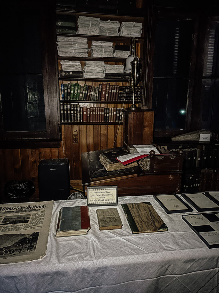 After-dark tour and paranormal investigation inside the library