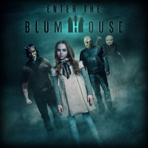 Blumhouse promo image for Halloween Horror Nights Scare Zone